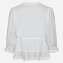 Neo Noir Adelia S Voile Blouse White