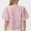 Neo Noir Aisa Flower Blouse Rose