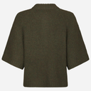 Neo Noir Benuta Fluffy cardigan i army grøn-5