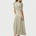 Neo Noir Benuti Solid Dress Light Green