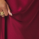 Neo Noir Bovary Skirt Dark Red