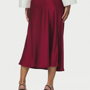 Neo Noir Bovary Skirt Dark Red