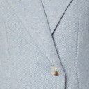 Neo Noir Bowie Herringbone S Blazer Light Blue