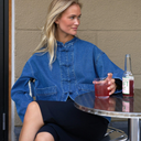 Neo Noir Caline Denim Jacket Blue Denim