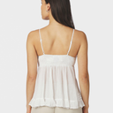 Neo Noir Elvena S Voile Top White