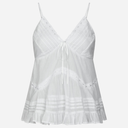 Neo Noir Elvena S Voile Top White