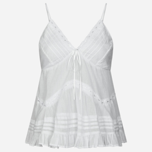 Neo Noir Elvena S Voile Top White