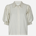 Neo Noir Etta Slim Stripe Shirt OffWhite