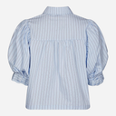 Neo Noir Etta Stripe Stone Shirt Light Blue