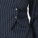 Neo Noir Fenli Slim skjorte i navy stribet-3