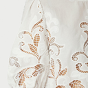 Neo Noir Fia Embroidery Blouse White