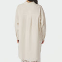 Neo Noir Halina Poplin Shirt Ivory