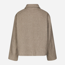 Neo Noir Hamra Herringbone Twill Jacket Beige Melange