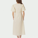Neo Noir Illana Poplin Dress Butter Yellow