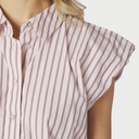Neo Noir Isella Double Stripe Top Rose
