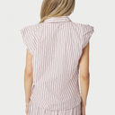 Neo Noir Isella Double Stripe Top Rose