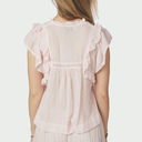 Neo Noir Jayla S Voile Top Light Pink