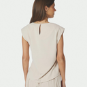 Neo Noir Katarim Crepe Top Ivory