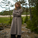Neo Noir Keaton Wool Coat Taupe