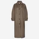 Neo Noir Keaton Wool Coat Taupe
