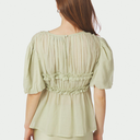 Neo Noir Kiril S Voile Blouse Pistachio
