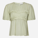 Neo Noir Kiril S Voile Blouse Pistachio