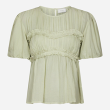 Neo Noir Kiril S Voile Blouse Pistachio