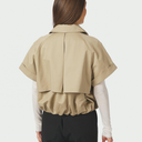 Neo Noir Lisha Trench vest i beige-4