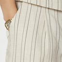 Neo Noir Malba Stripe Pants Natural