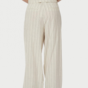 Neo Noir Malba Stripe Pants Natural