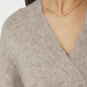 Neo Noir Melli Fluffy strik i beige-3