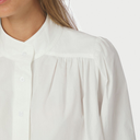 Neo Noir Melya Poplin Shirt White