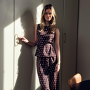 Neo Noir Nassa Big Dot Top Dark brown