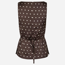 Neo Noir Nassa Big Dot Top Dark brown