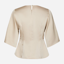 Neo Noir Remana Heavy Sateen Blouse Champagne