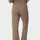 Neo Noir Rizzy Fine Crochet Pants Taupe