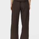Neo Noir Sonar Linen Pants Dark Brown