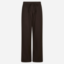 Neo Noir Sonar Linen Pants Dark Brown