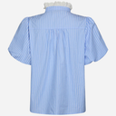 Neo Noir Ulia Stripe Blouse Blue Stripe