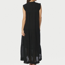 Neo Noir Veana S Voile Maxi Dress Black