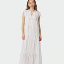 Neo Noir Veana S Voile Maxi Dress White