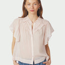 Neo Noir Vinsa S Voile Top Light Pink