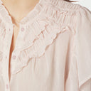 Neo Noir Vinsa S Voile Top Light Pink
