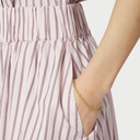 Neo Noir Yara Long Double Stripe Skirt Rose
