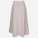 Neo Noir Yara Long Double Stripe Skirt Rose