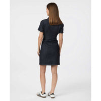 Neo Noir Abel Denim Dress Dark Blue