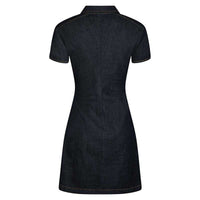 Neo Noir Abel Denim Dress Dark Blue