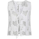 Neo Noir Alboa Embroidery Top Off White