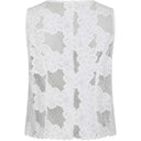 Neo Noir Alboa Embroidery Top Off White