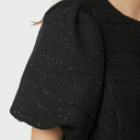 Neo Noir Anela Boucle Blouse Black